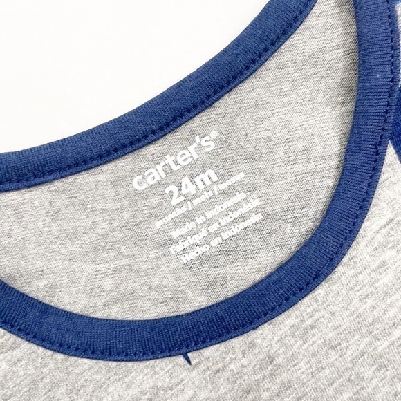 Carter's shark print tank top - Picture 3 of 4